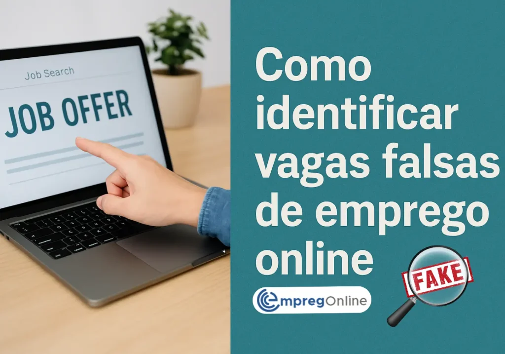 Vagas falsas de emprego: Como identificar e se proteger online - Emprego Online