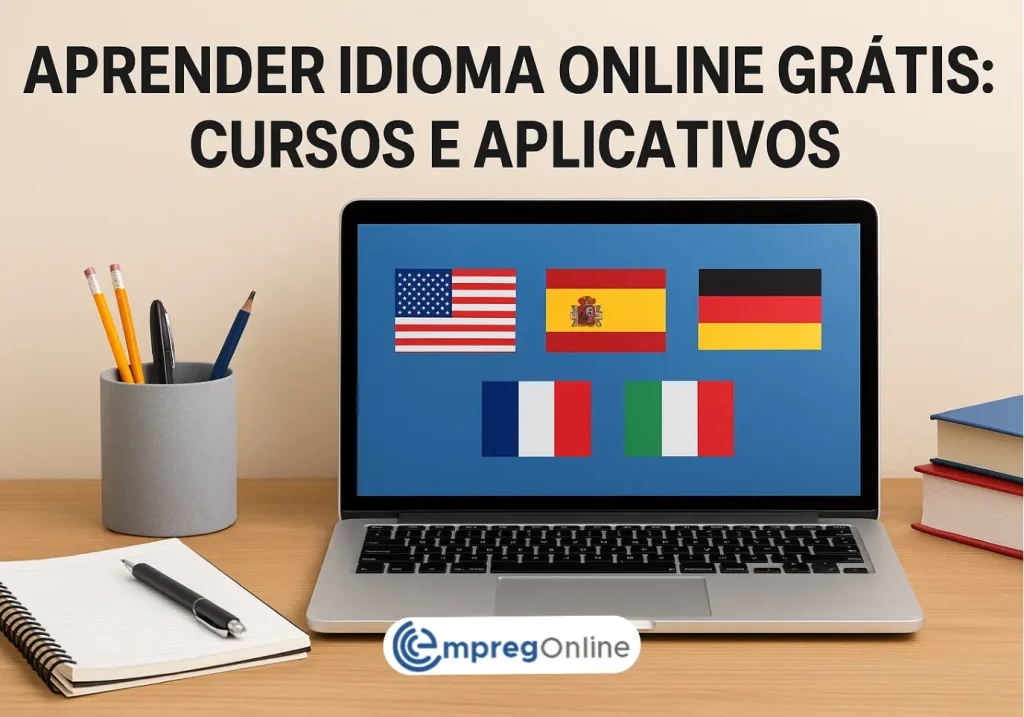 Aprender Idioma Online Grátis: Cursos e Aplicativos - Emprego Online