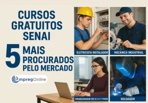 Cursos Gratuitos SENAI: 5 Mais Procurados pelo Mercado - Emprego Online