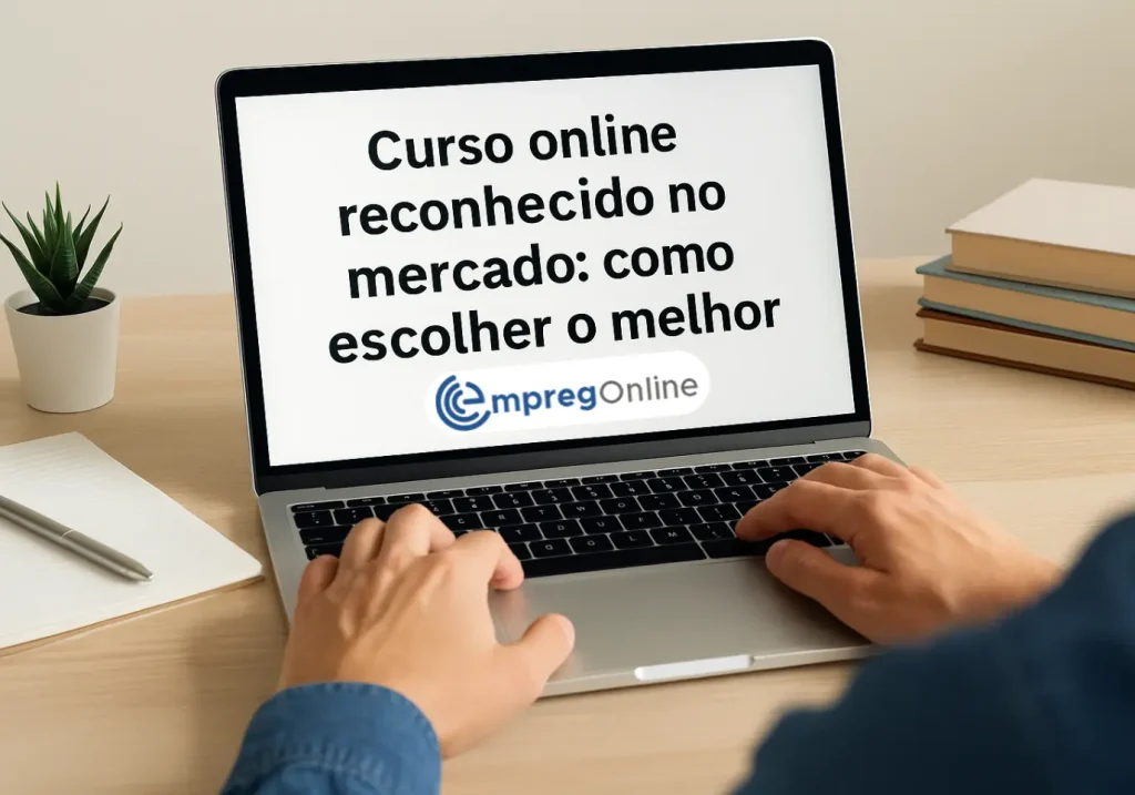 Curso online reconhecido no mercado: Como escolher o melhor - Emprego Online