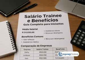 Salário Trainee e Benefícios: Guia Completo para Iniciantes - Emprego Online