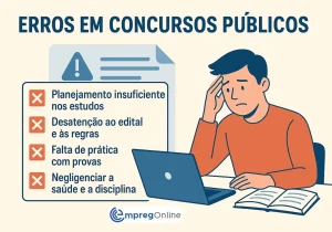 Erros em concursos públicos: Você precisa saber antes da prova - Emprego Online