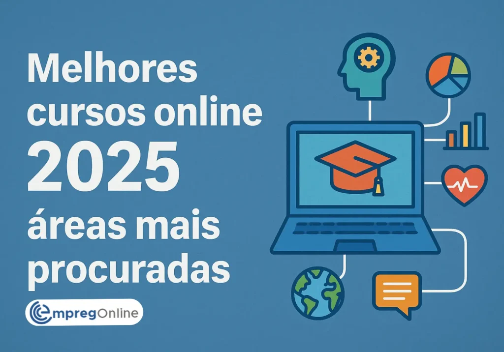 Melhores cursos online 2025: Áreas mais procuradas - Emprego Online