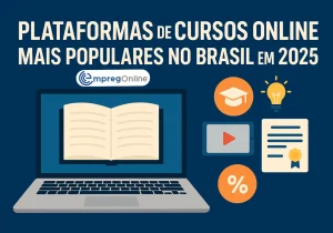 Plataformas de cursos online mais populares no Brasil em 2025 - Emprego Online