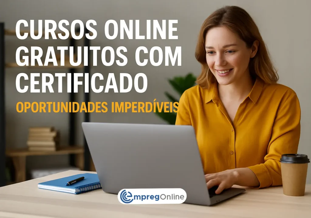 Cursos online gratuitos com certificado: Oportunidades imperdíveis - Emprego Online