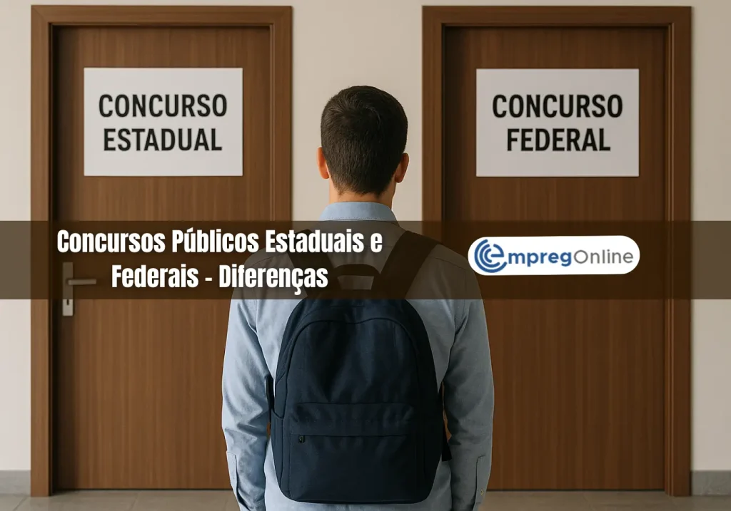Concursos Públicos Estaduais e Federais: Entenda as Diferenças - Emprego Online