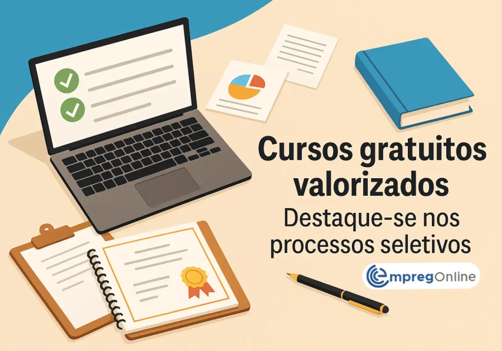 Cursos gratuitos valorizados: Destaque-se nos processos seletivos - Emprego Online