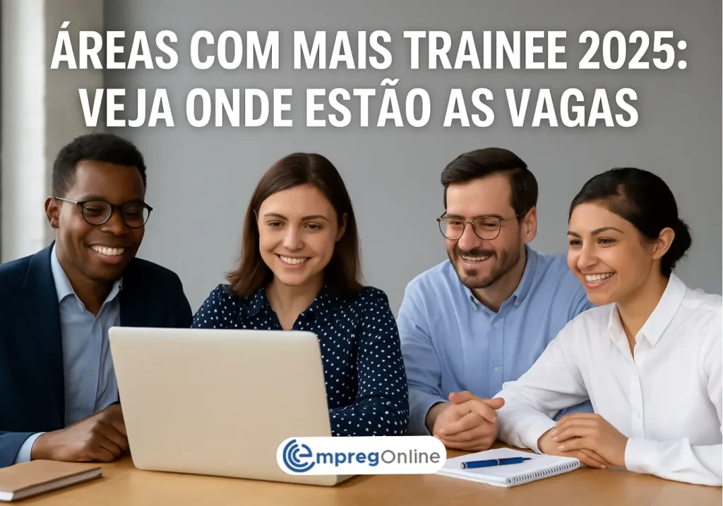 Áreas com mais trainee 2025: Veja onde estão as vagas - Emprego Online