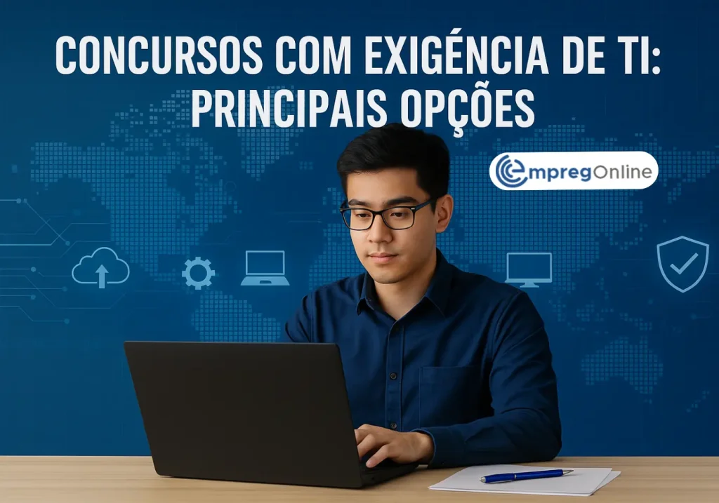 Concursos com exigência de TI: Principais opções - Emprego Online